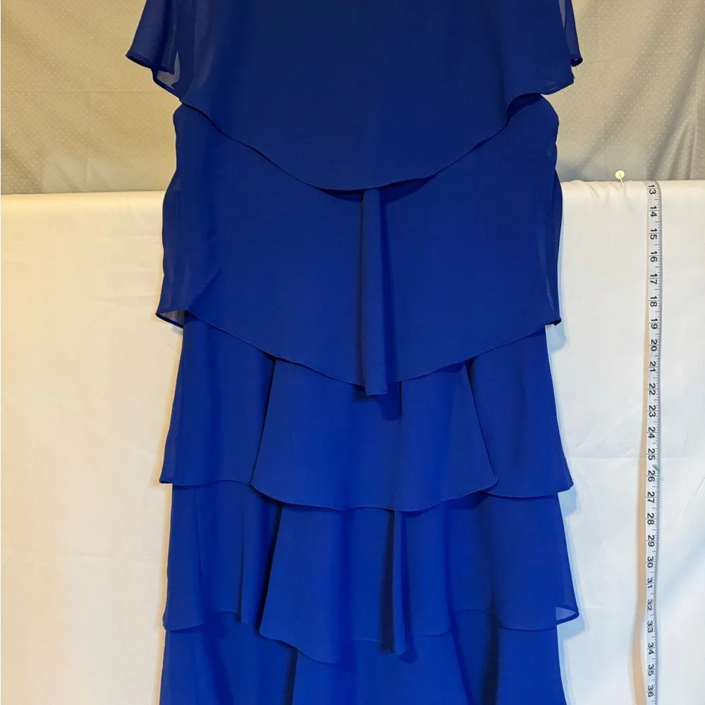 Ignite Royal Blue Evening Dress - Picture 6 of 8